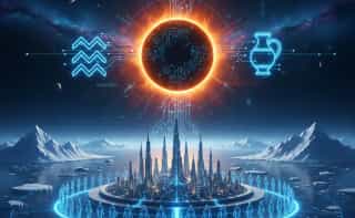 Eclipse Solar 17 de Fevereiro 2026 em Aquário: Guia Completo e Impactos Zodiacais - Featured article image