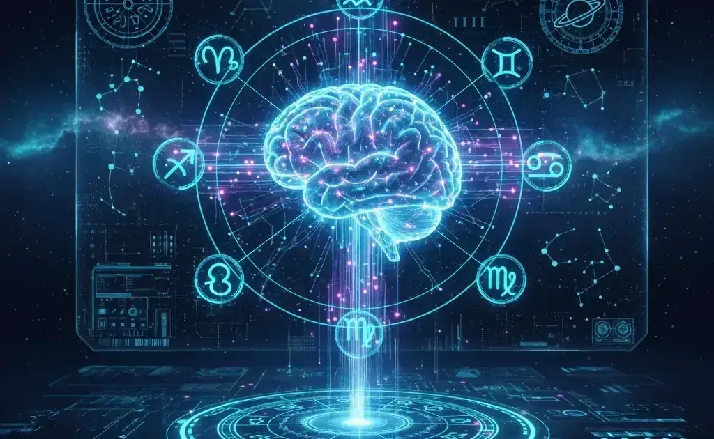AI-астрология: как машинное обучение революционизирует чтение натальных карт - Featured image