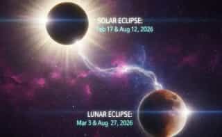 Eclipses em 2026: Datas dos Eclipses Solares e Lunares e seu Significado - Featured image