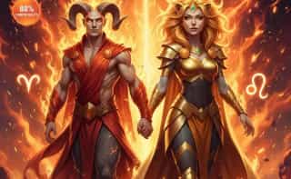 Aries and Leo Compatibility 2026: Love, Sex & Relationship Guide - Featured image