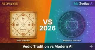 AstroSage vs My Zodiac AI 2026: Ведична Традиція vs Сучасний ШІ—Хто Переможе? - Featured image